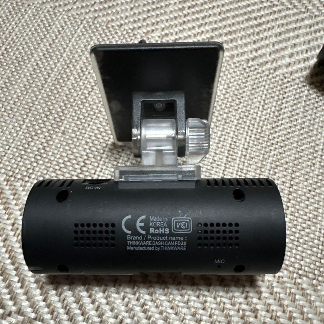 thinkware fd20 ドライブレコーダー ドラレコ - メルカリ