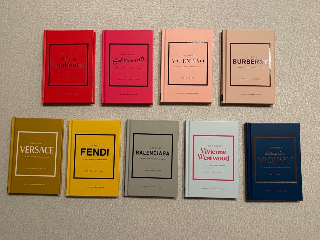 ハイブランド Little Book of Fashion 9冊セット - アート・デザイン