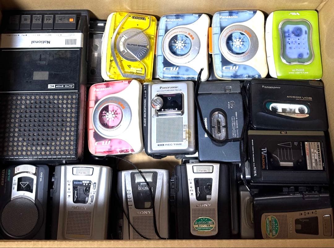 カセットプレーヤー ジャンク品 大量まとめセット - メルカリ