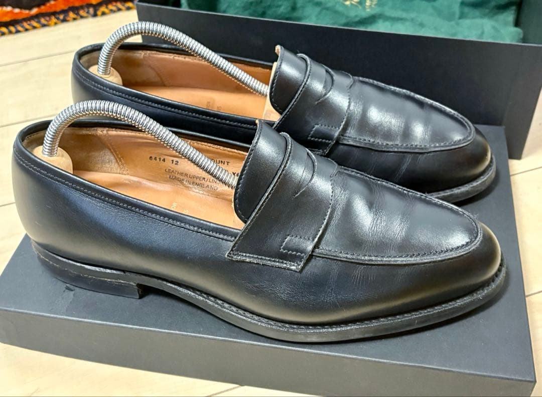 Crockett&Jones クロケット＆ジョーンズ ペニーローファー 6.5E