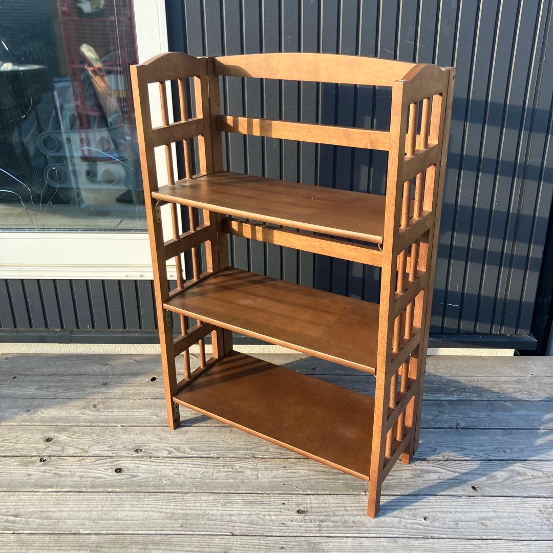 ECK84 生松工芸 セレノ オープン書棚 NA色 ブックシェルフ 本棚 引出し