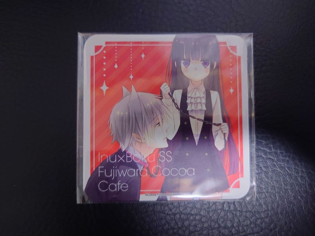 美品 前半コースター 凜々蝶&双熾 いぬぼくカフェ 藤原ここあ - メルカリ