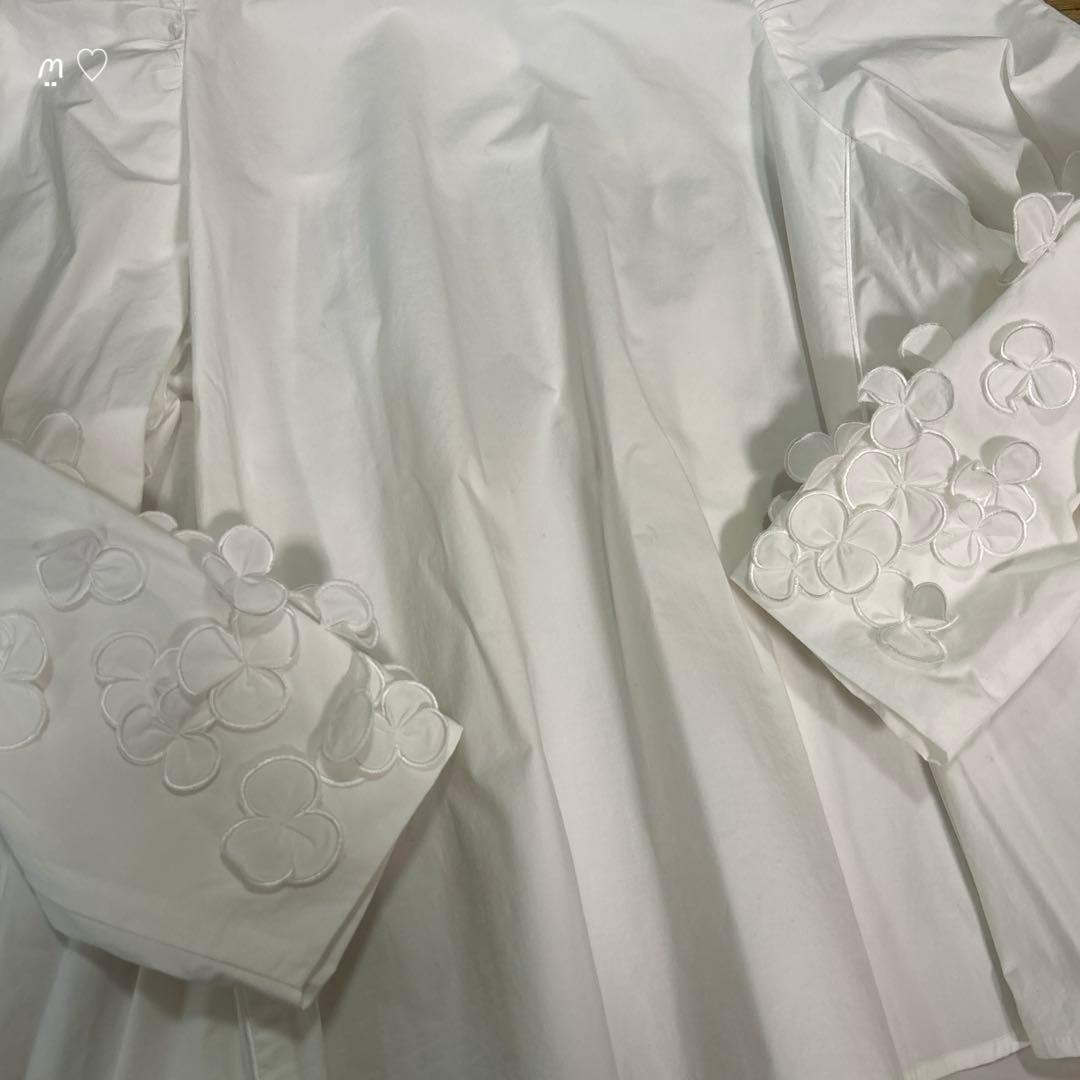 shiroconシロコン yoriヨリ パフュームブラウス 38 フラワー お花