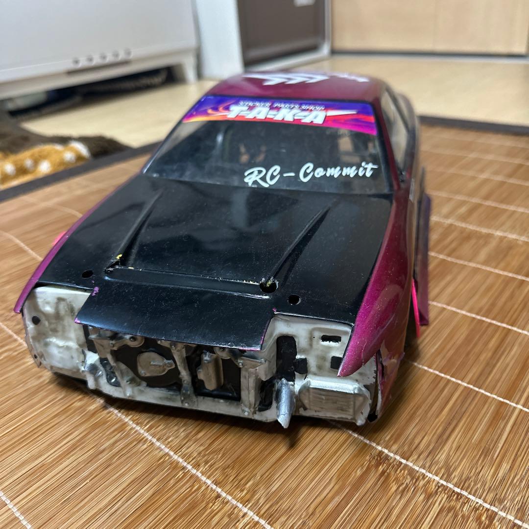 ドリ車ラジコン！180SX ミサイル仕様 ボディ - メルカリ