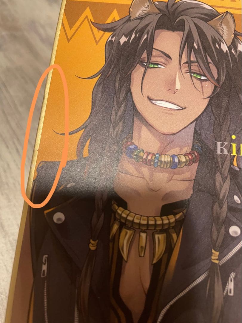 ツイステ レオナ・キングスカラー 色紙 - メルカリ