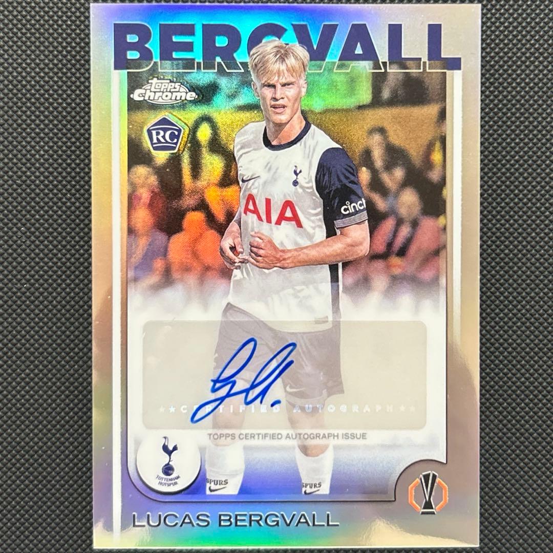 直筆サイン！ルーカス・ベリヴァル ルーキー RC トッテナム TOPPS