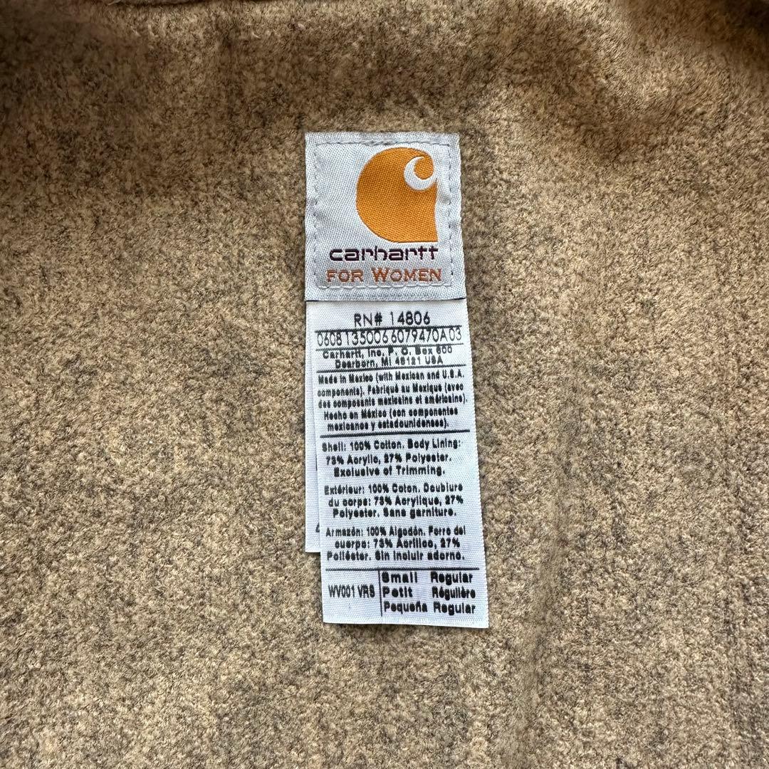 カーハート carhartt ダックベスト ピンク - メルカリ