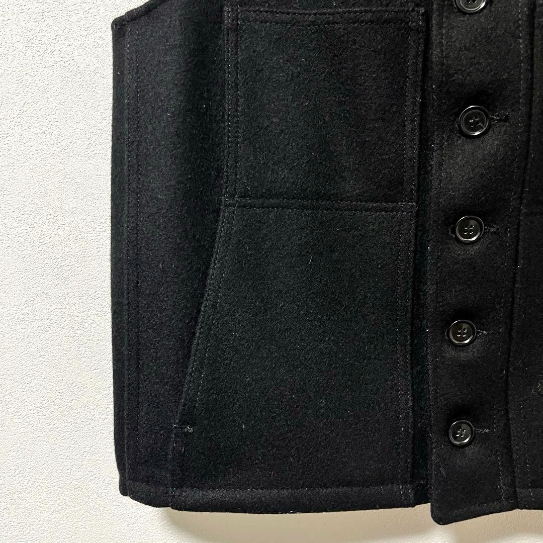 《FILSON》MACKINAW WOOL VEST BLACK 38