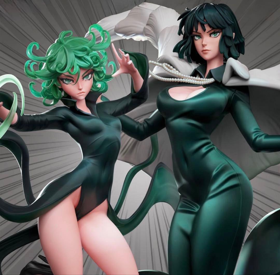 ガレージキット ガレキ 未塗装未組立 タツマキ ワンパンマン 美女 1/7