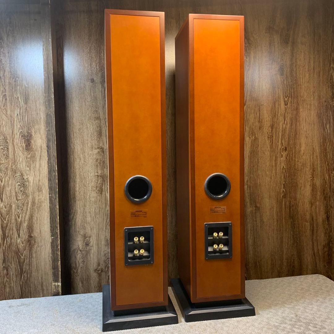 I456 DENON SC-T55SG スピーカー 木目調 AVR-2113-K