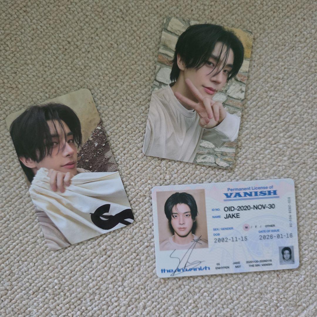 ジェイク ENHYPEN エナプ トレカ ID セット - メルカリ