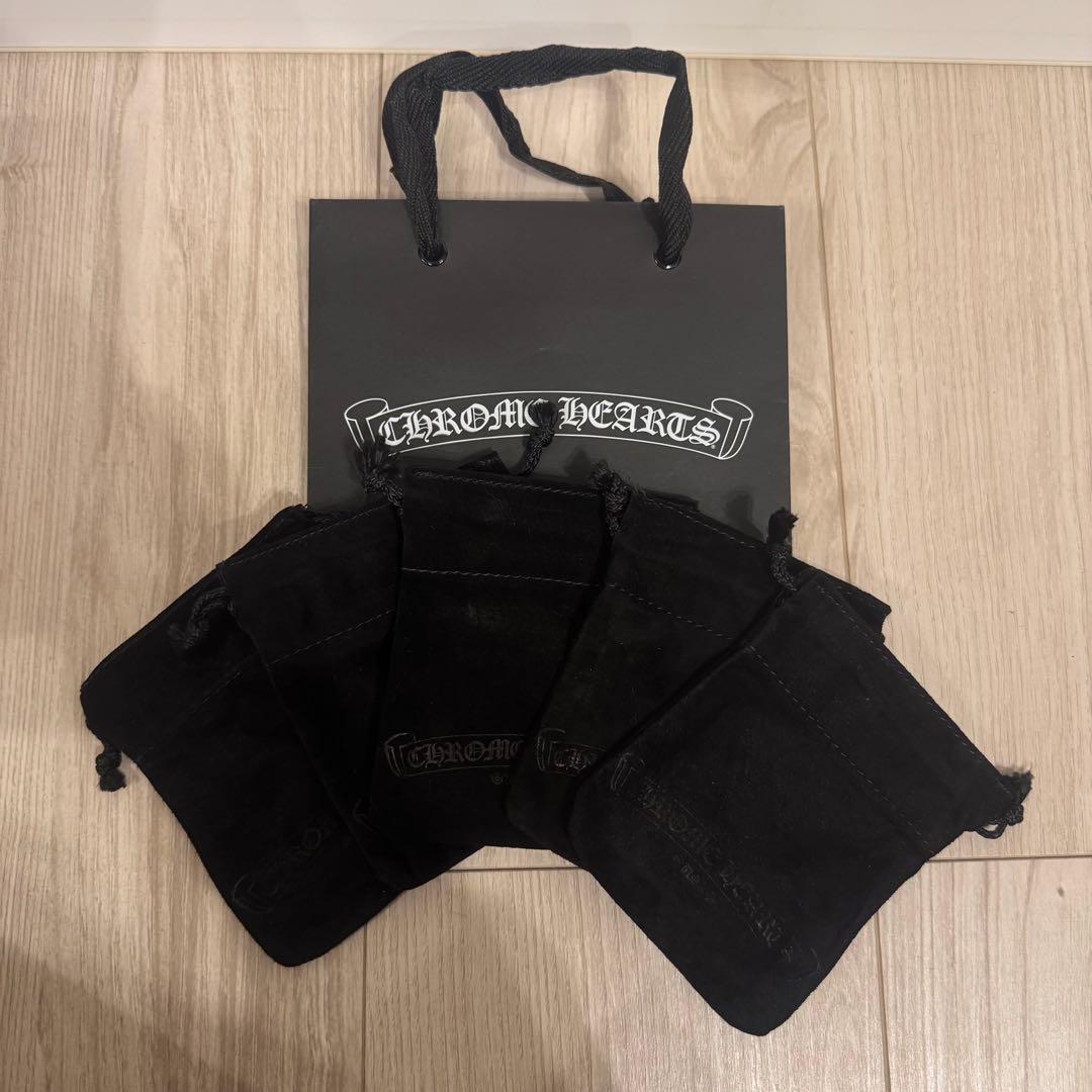 大(9×11) クロムハーツ 革袋 巾着 5枚 - メルカリ