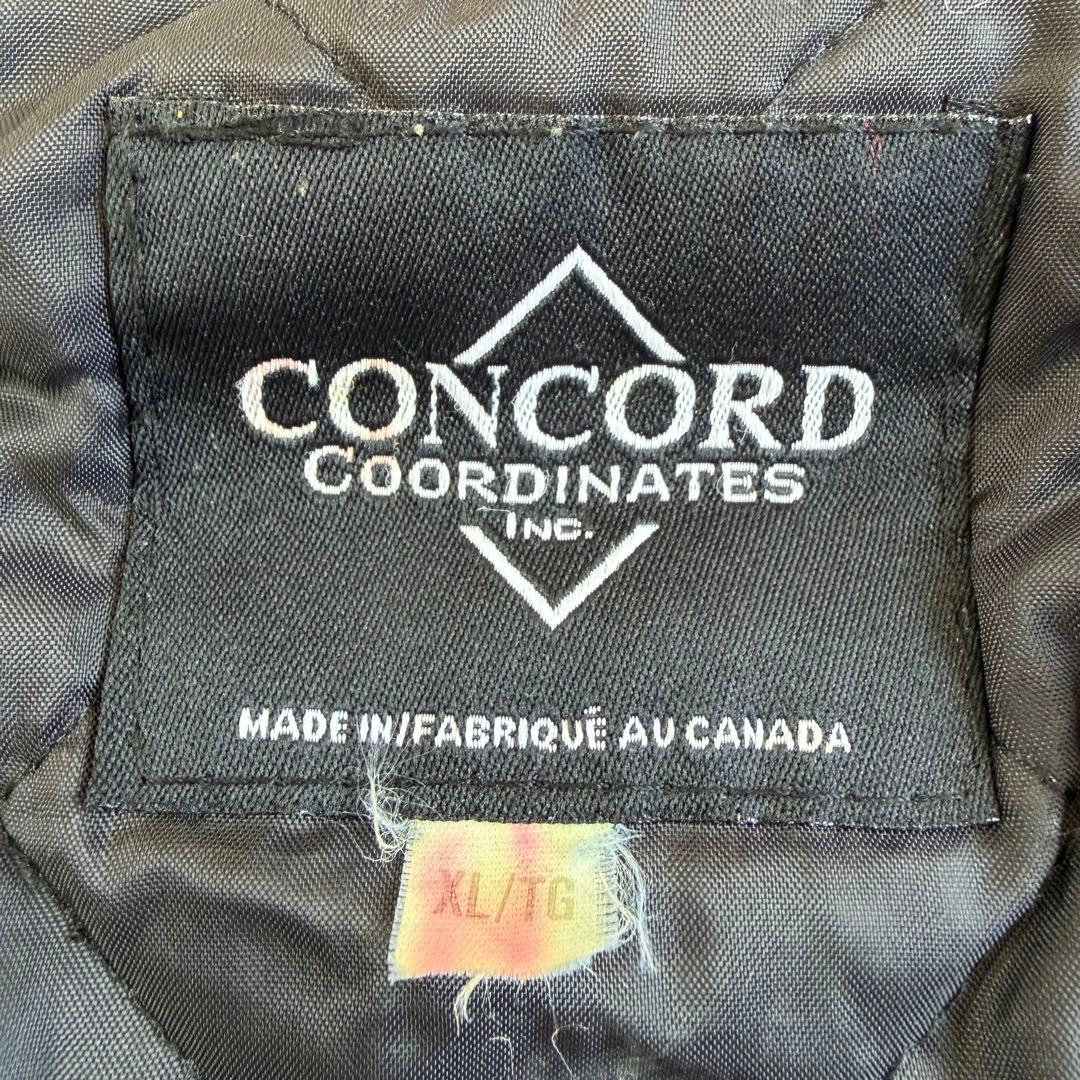 CONCORD 90s~ ウール×レザー CANADA スタジャン XL 刺繍 - メルカリ
