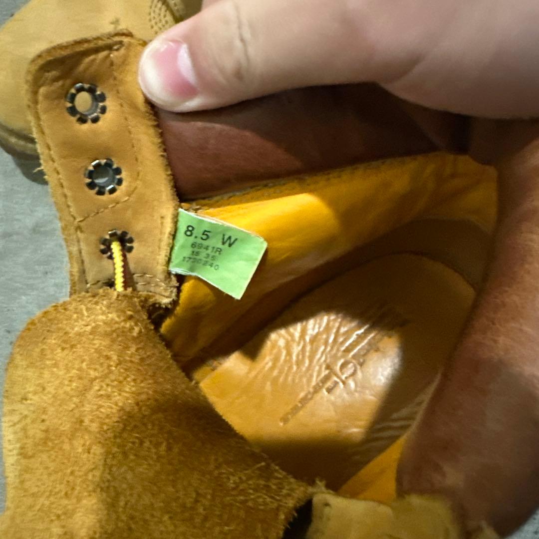 Timberland 防水ハイカットブーツ ベージュ - メルカリ