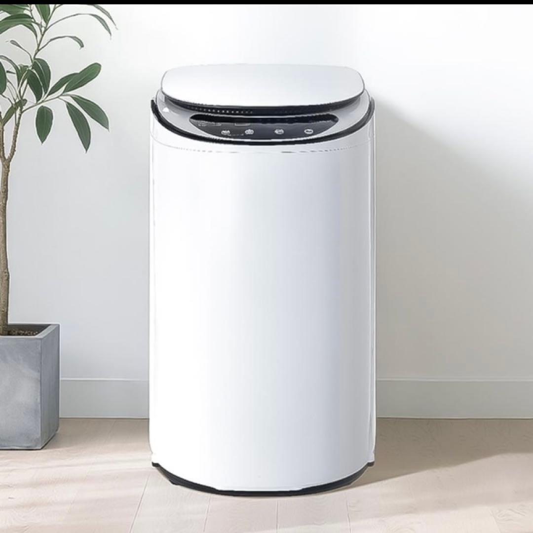 小型 洗濯機 洗濯乾燥機 3.2kg 一人暮らし 熱乾燥機能付 穴無し