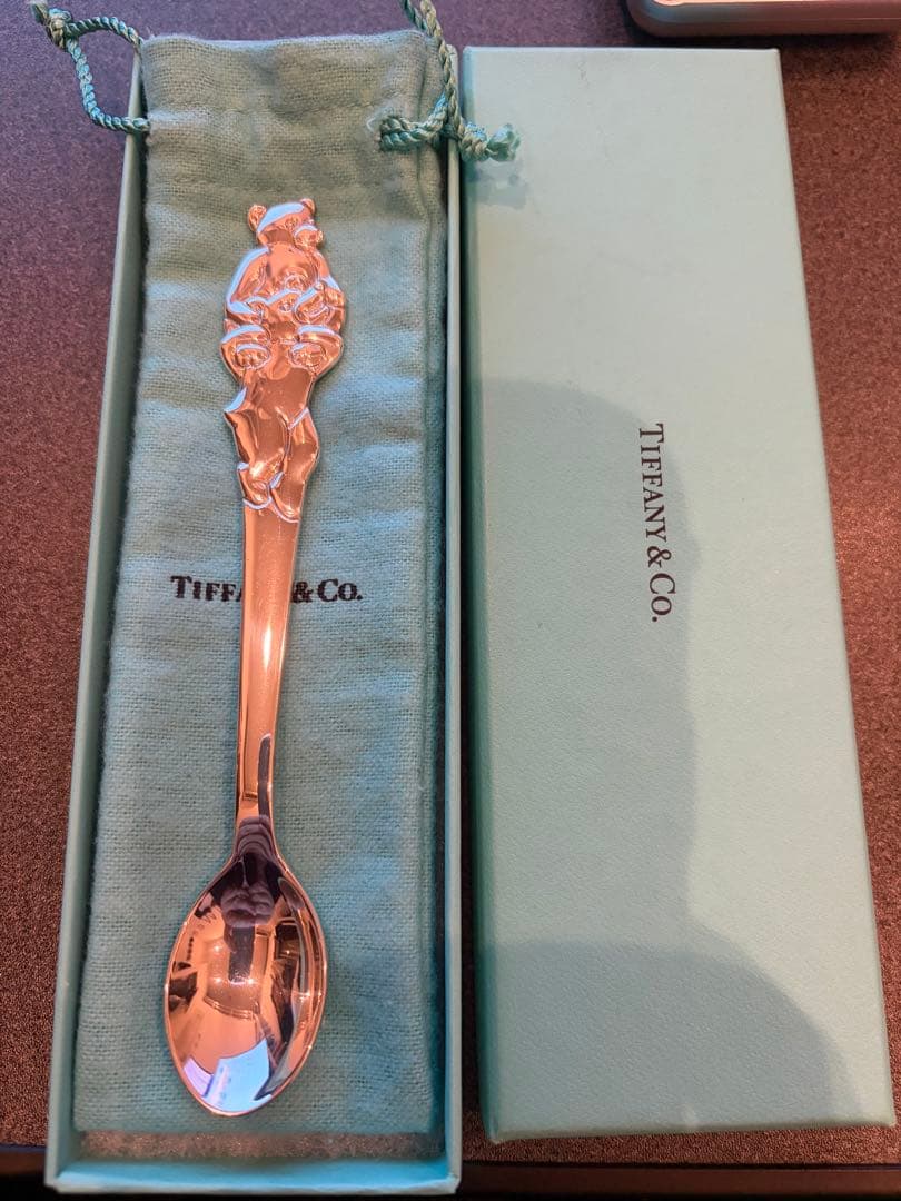 ティファニー　silver925 スターリング　スプーン　ベアー　39g 楽天市場】ティファニー 純銀スターリングシルバー ベビースプーン