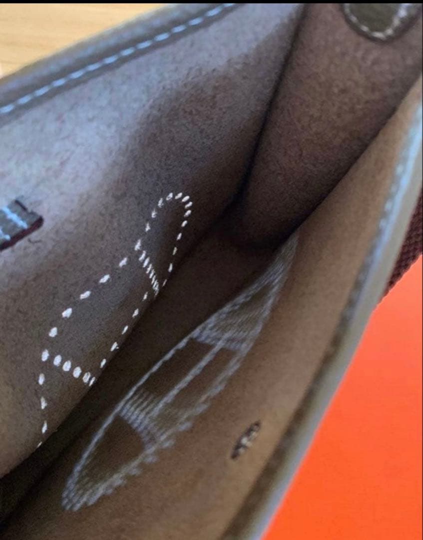 新品未使用 ショルダーバッグ ショルダーストラップ Hパンチング 高級革 sankyo shokai（三京商会） ショルダーストラップ 太め 40mm