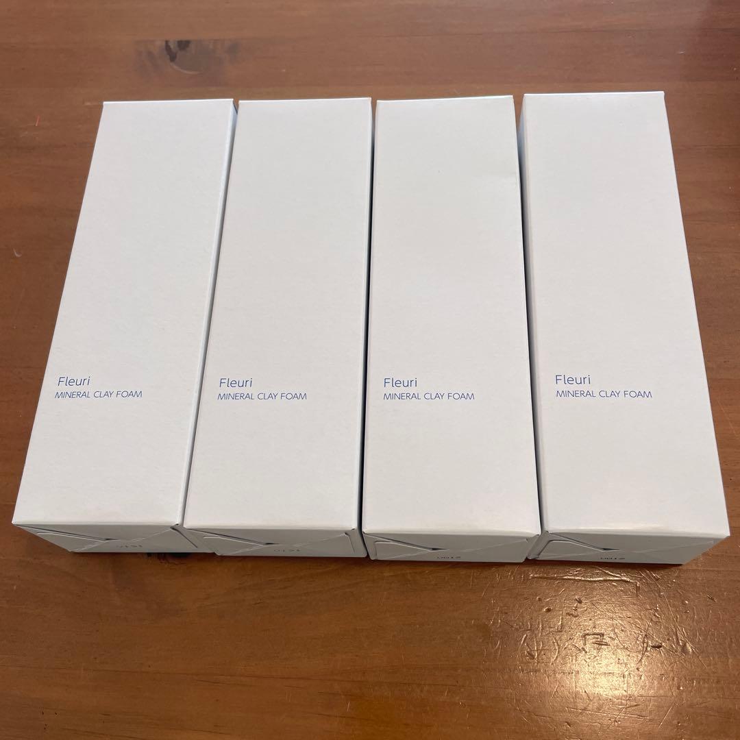 Fleuri MINERAL CLAY FOAM 4本セット Amazon | フルリ クリアゲルクレンズ ミネラルクレイフォーム セット