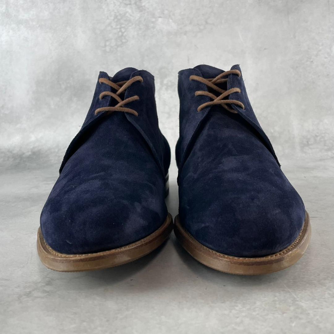 現行・美品 エドワードグリーン シャンクリン スエード チャッカブーツ