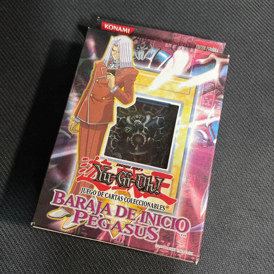 遊戯王　ペガサス　ストラクチャーデッキ　ポルトガル1st　内装未開封品 遊戯王】トゥーンは無敵デース！最古のストラクチャーデッキ開封