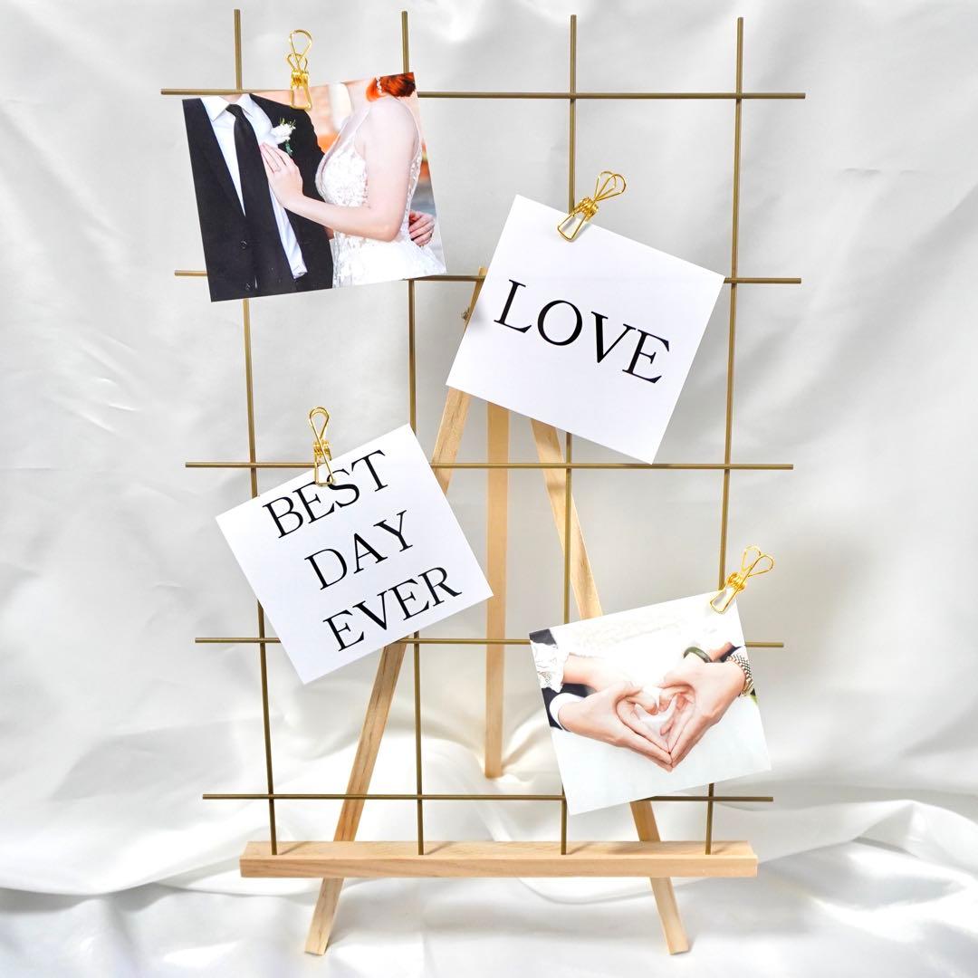 結婚式 ウェルカムスペース ミールヘーデン 風 ゴールド フレーム