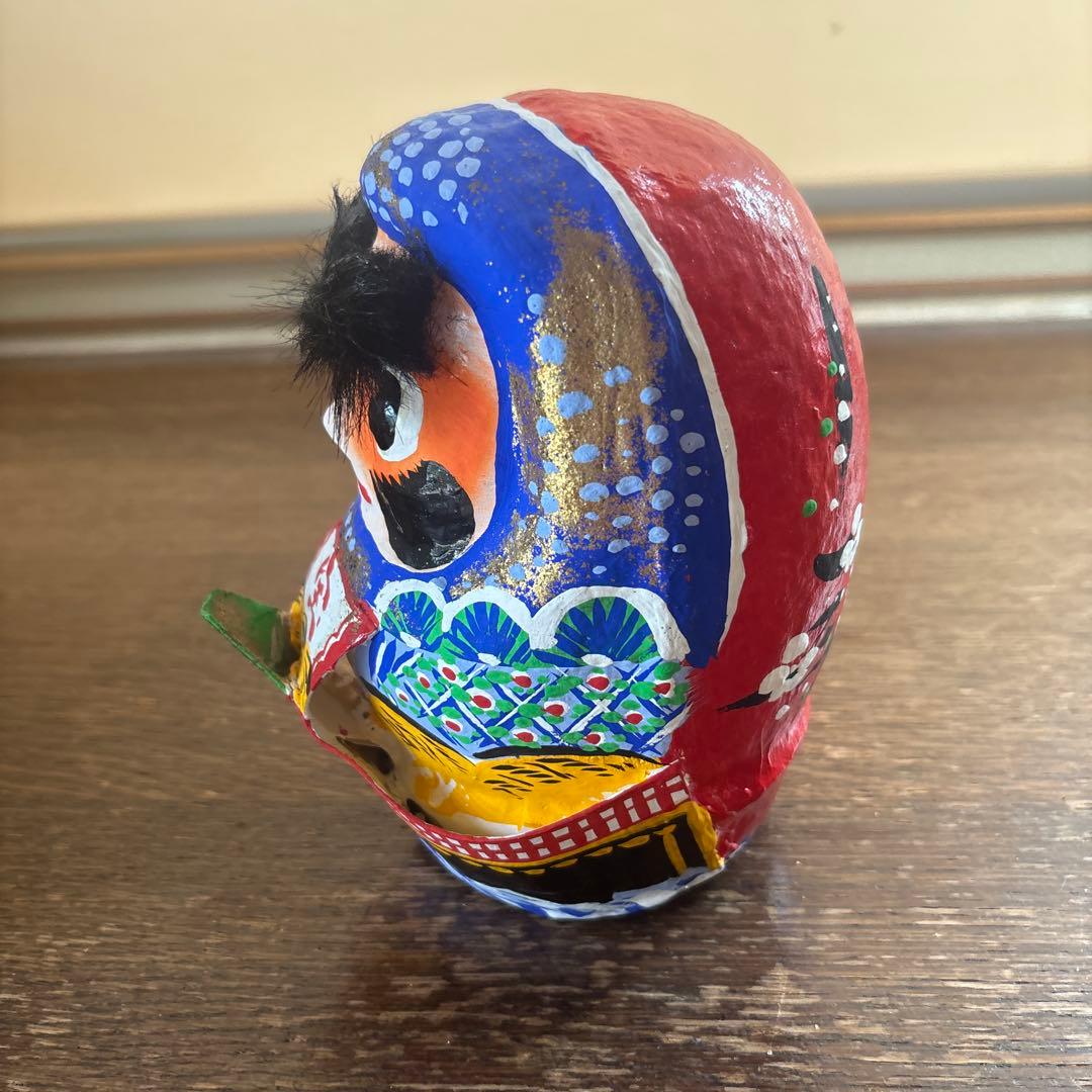 希少品】松川だるま 宝船 仙台張子 こだわり工芸品 5寸サイズ - メルカリ