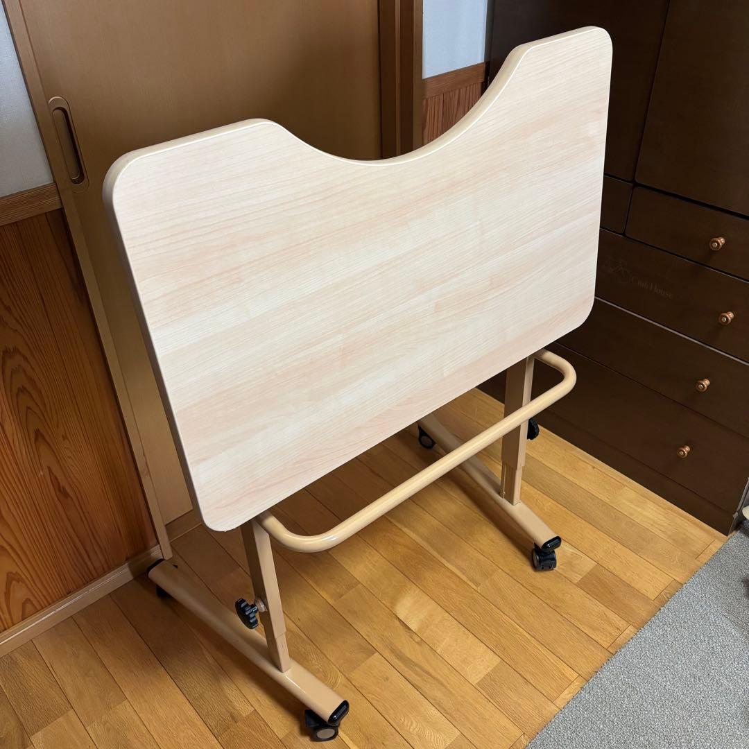 ニシキ工業 介護用テーブル 昇降機能 折りたたみ式