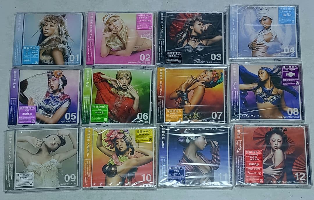 倖田來未「12週連続リリース シングル」全12セット Amazon.co.jp: 