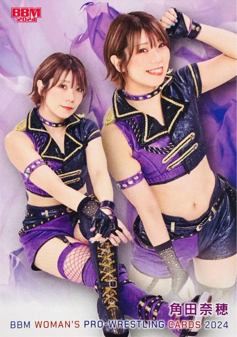 角田奈穂 レギュラーカード BBM2024 女子プロレス 東京女子プロレス