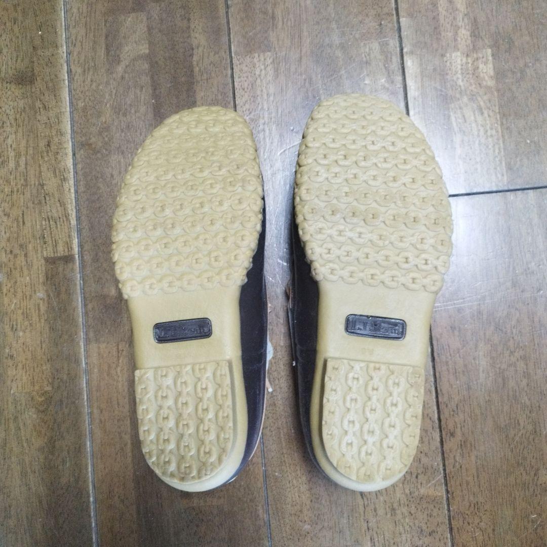 L.L.Bean レインシューズ 9 W ブラウン