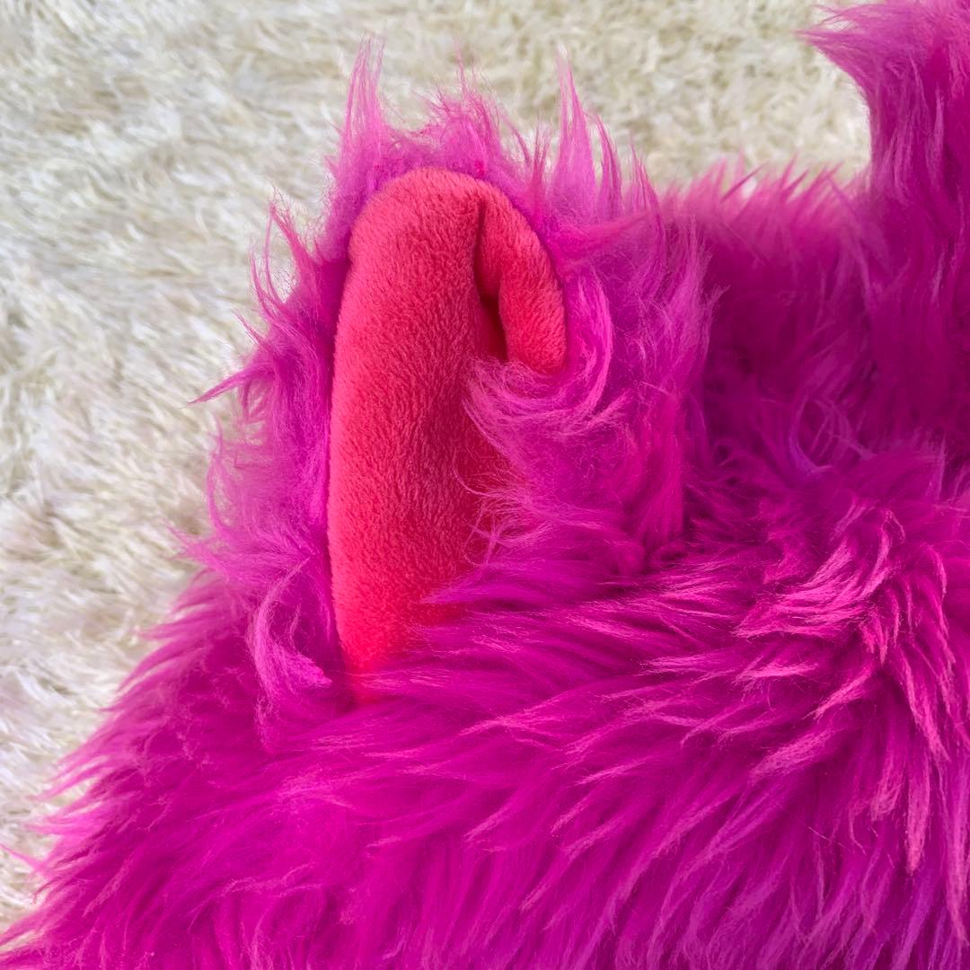 ディズニー チシャ猫 フード付きマフラー ピンク 手袋 - メルカリ