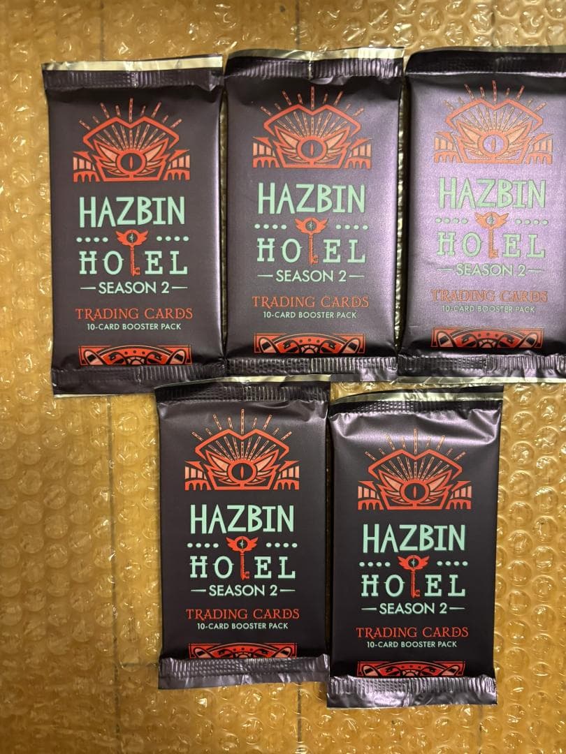 hazbin hotel ハズビンホテル カード シーズン2 5パック - メルカリ