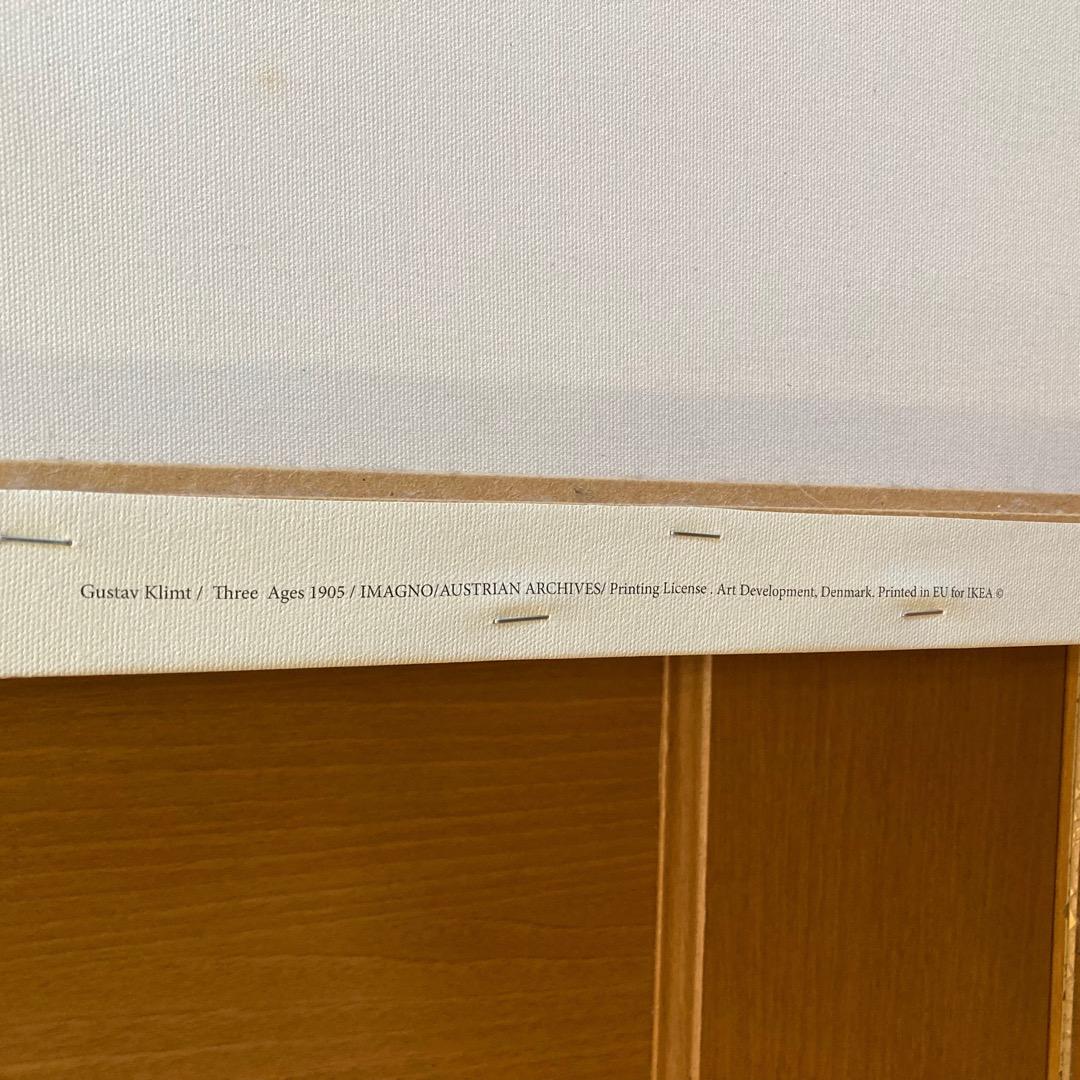 ⛽②【USED☆超レア】IKEAクリムト/絵画 高画質プリント/大判アート