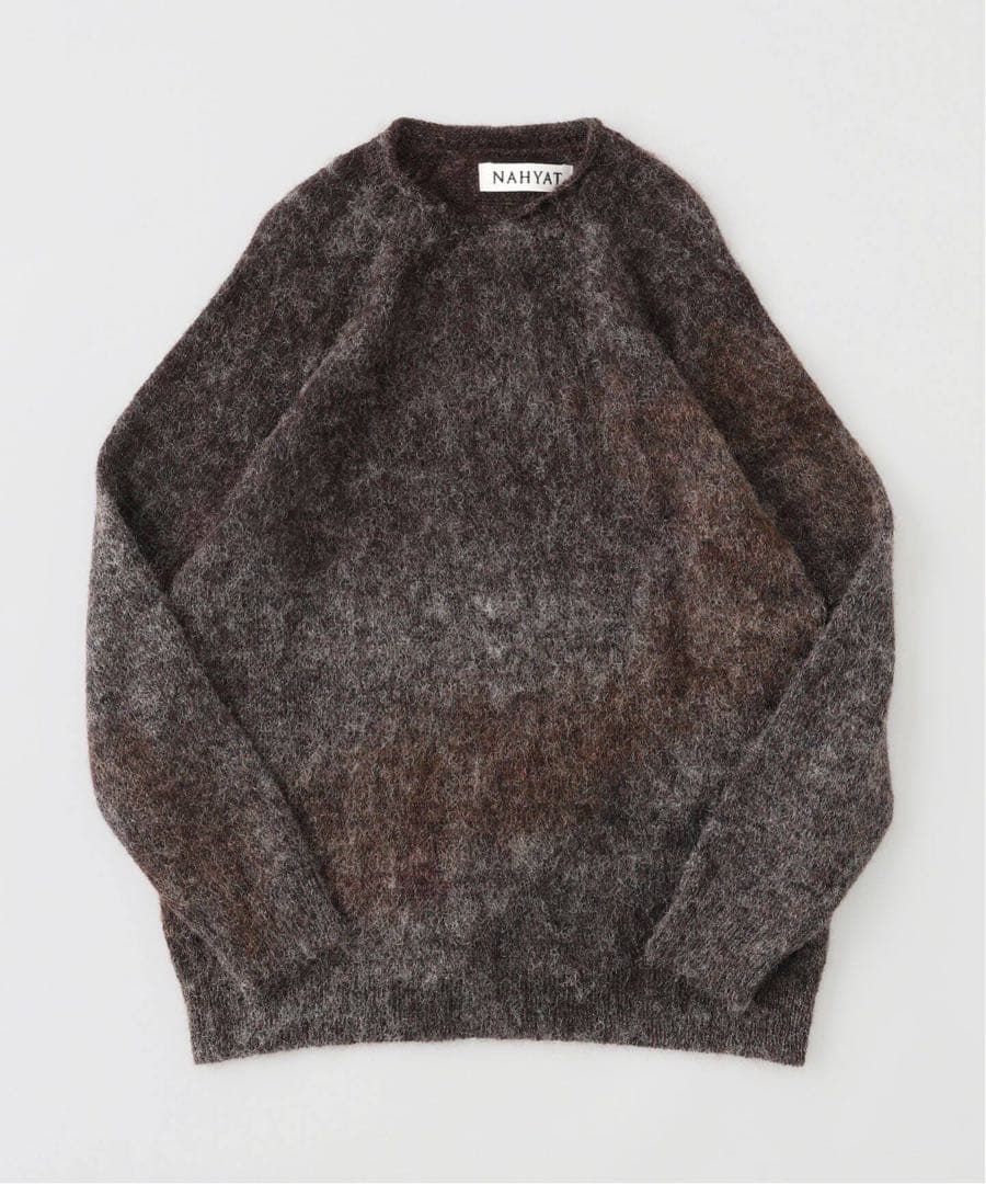 nahyat ナヤット l'echoppeレショップ　別注モヘア混セーター nahyat ナヤット l'echoppeレショップ 別注モヘア混セーター新品