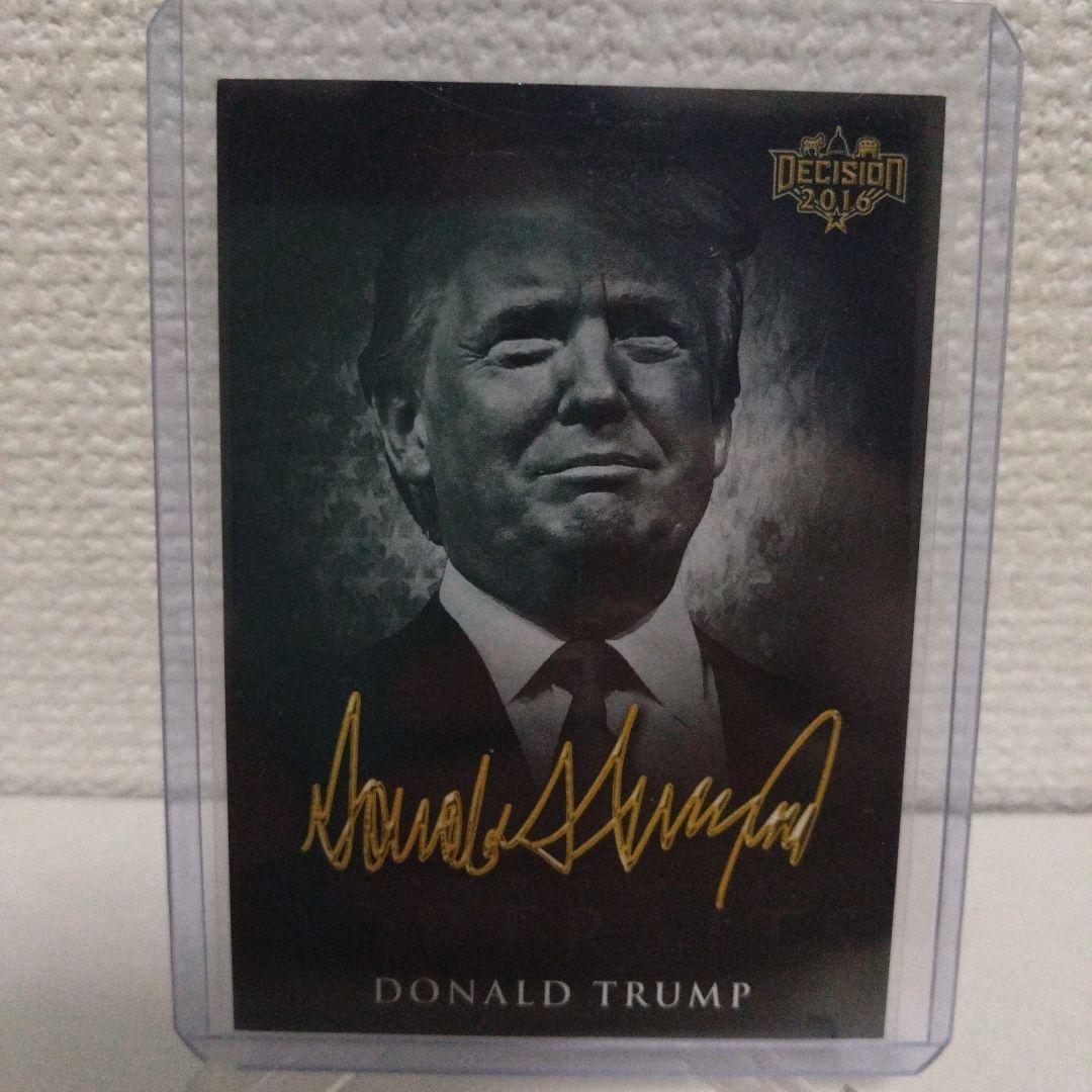 レア！ ドナルド トランプ プリントサイン カード - メルカリ
