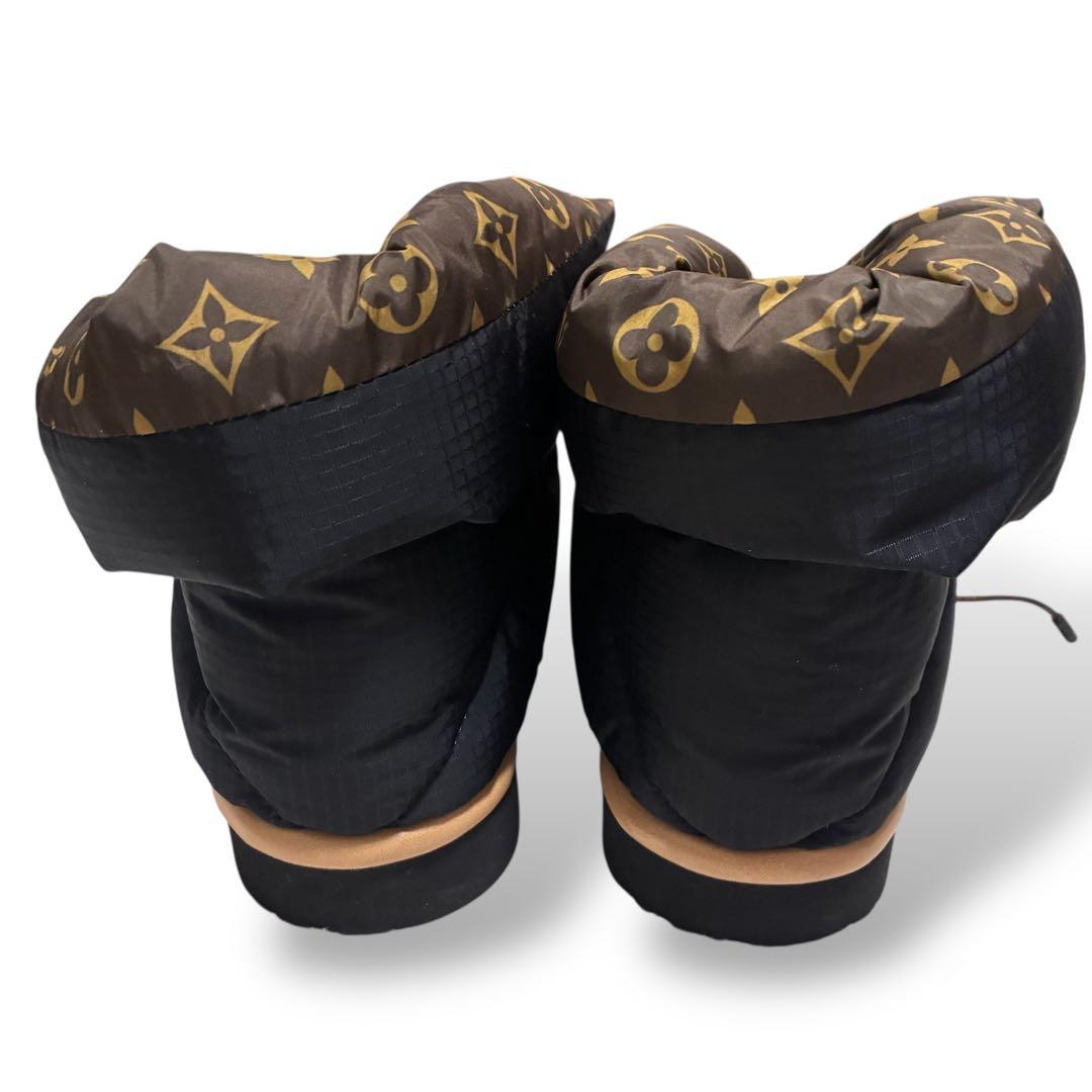 極美品 ルイヴィトン ピローライン アンクルブーツ モノグラム 36 23cm
