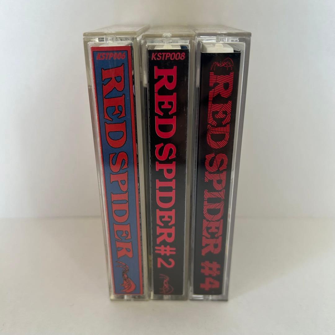RED SPIDER カセットテープ 3本セット MIX TAPE - メルカリ