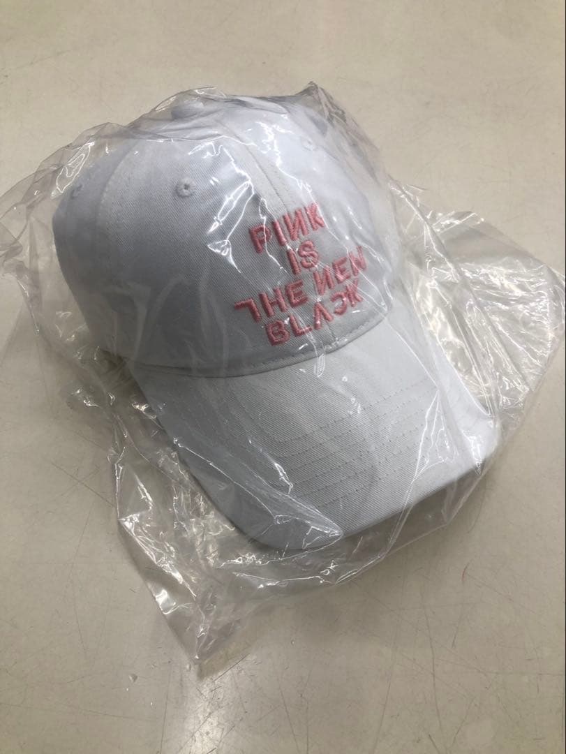 FRAGMENT】CAP‐WHITE‐BLACKPINKコラボ