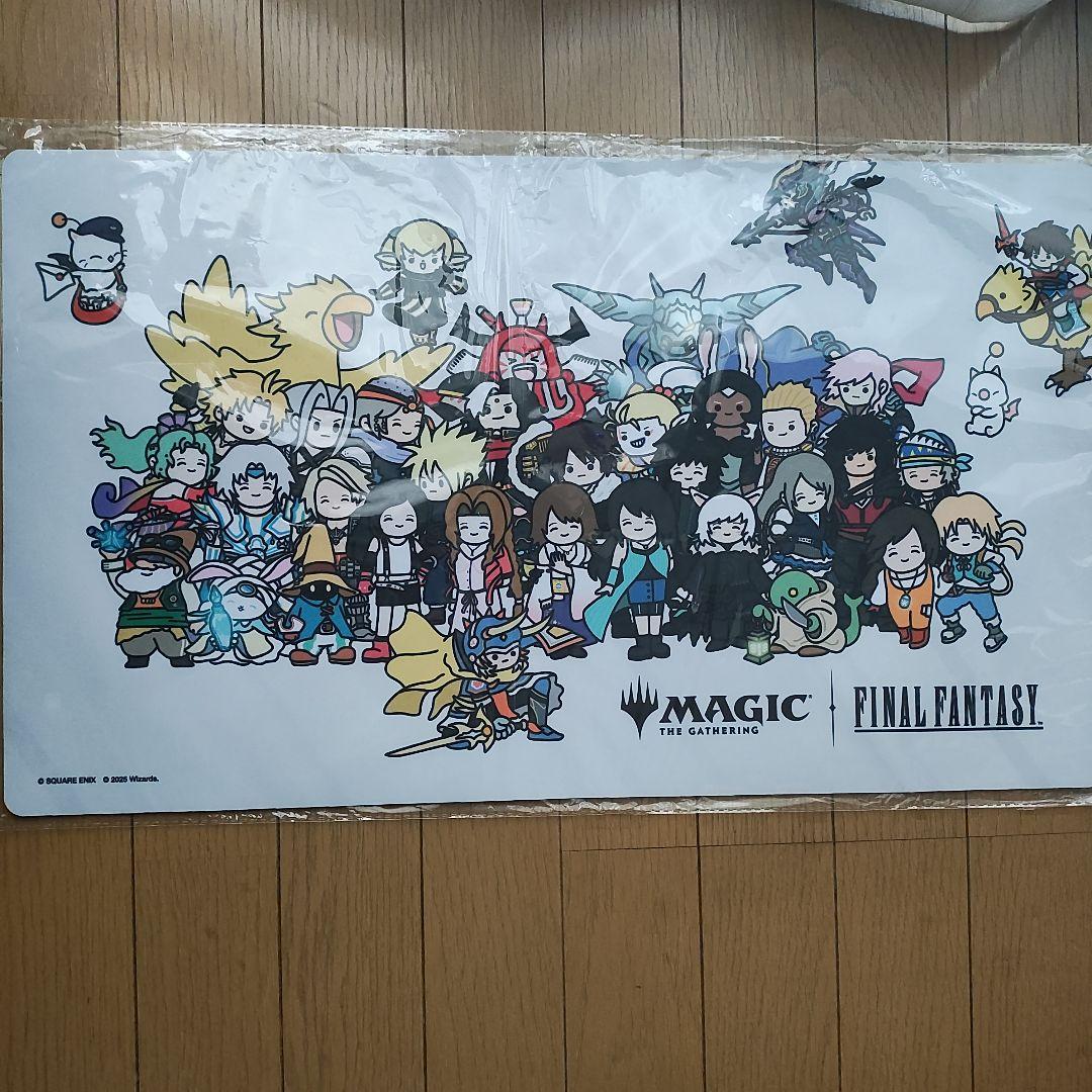 mtg ちびキャラプレイマット　ファイナルファンタジー サプライ MTG マジック：ザ・ギャザリング コラボパック FINALFANTASY