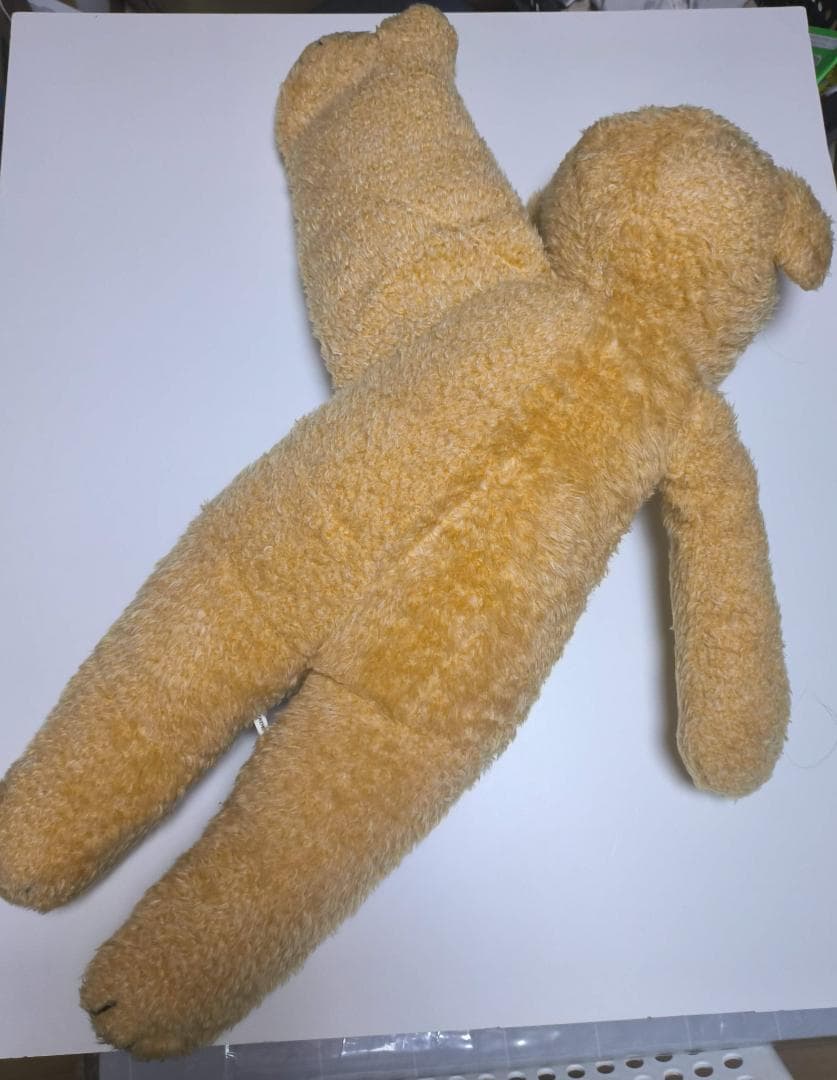 美品 うでまクマ ヘペル 小さな子の添い寝 腕枕ぬいぐるみ [80cm] 抱き