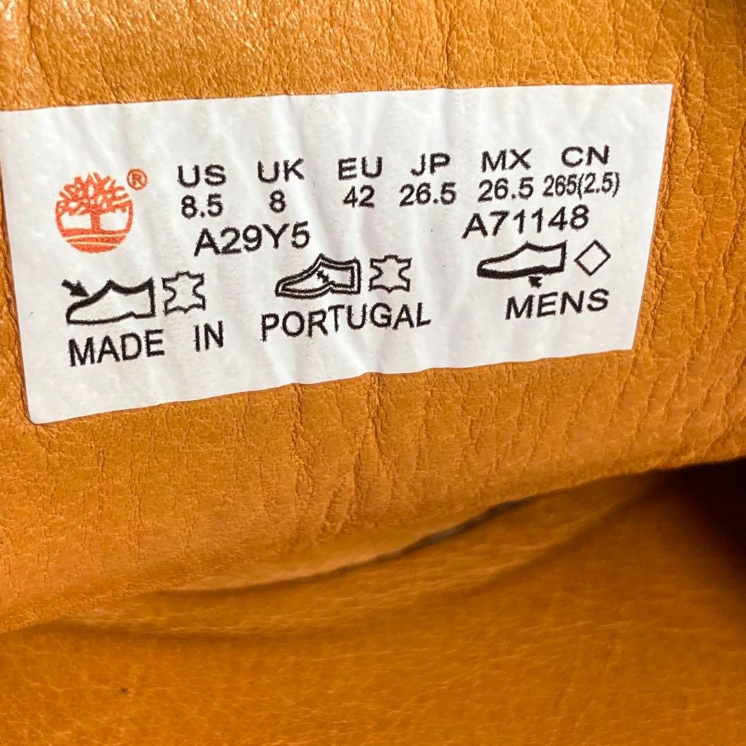 Timberland 3eye スリーアイ　26.5cm 薄いブラック/グレー