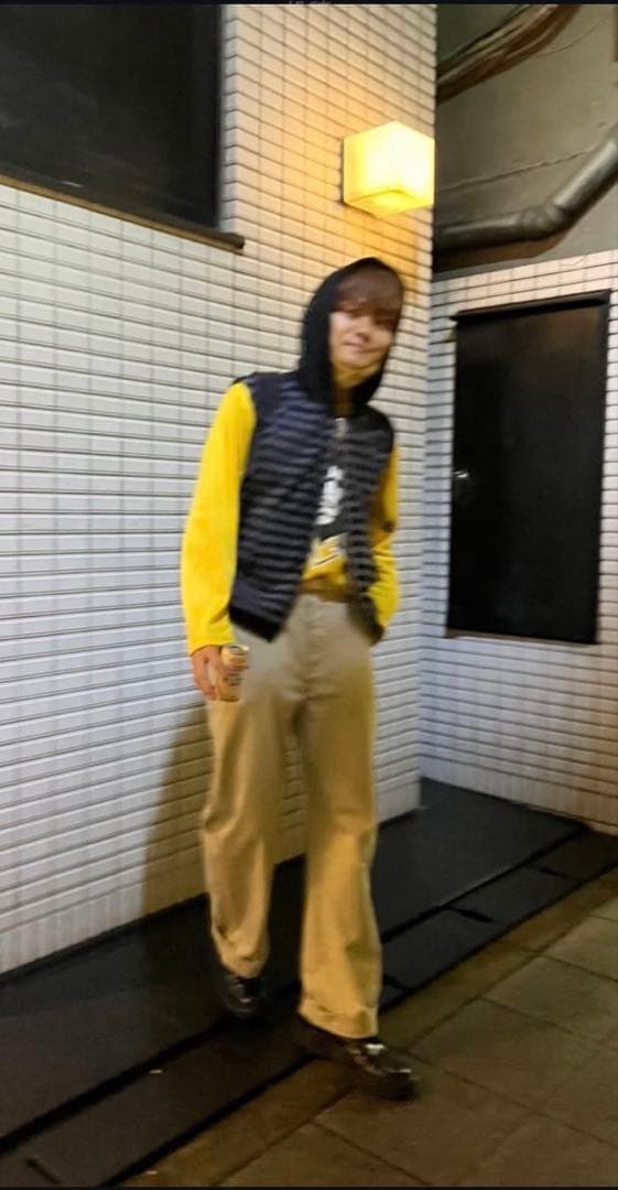 Abelia Edoward Goucha ポーカーズ Abelia Edoward Goucha / ECHO SWEAT PANTS フロントポケットの位置を