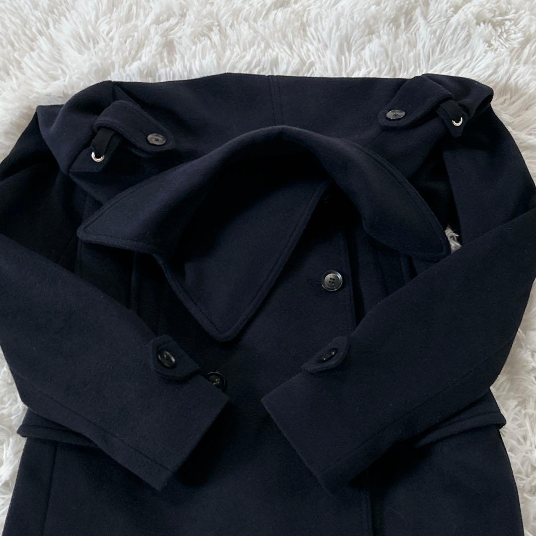 極美品】グッチ ダブルブレストコート ウール Pコート 現行タグ - メルカリ
