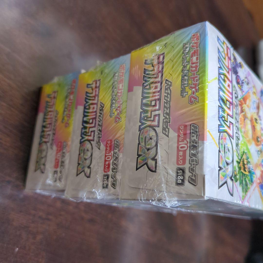 ポケモンカードテラスタルフェス3BOX ロケット団の栄光1BOX シュリンク