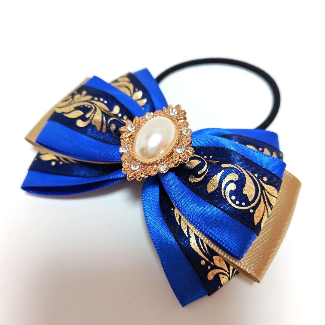 ★ペンライトリボン キンブレリボン★黒×金 ブラック ゴールド 手首にも可愛い ペンライトリボン キンブレリボン 黒×金 ブラック ゴールド BLACK