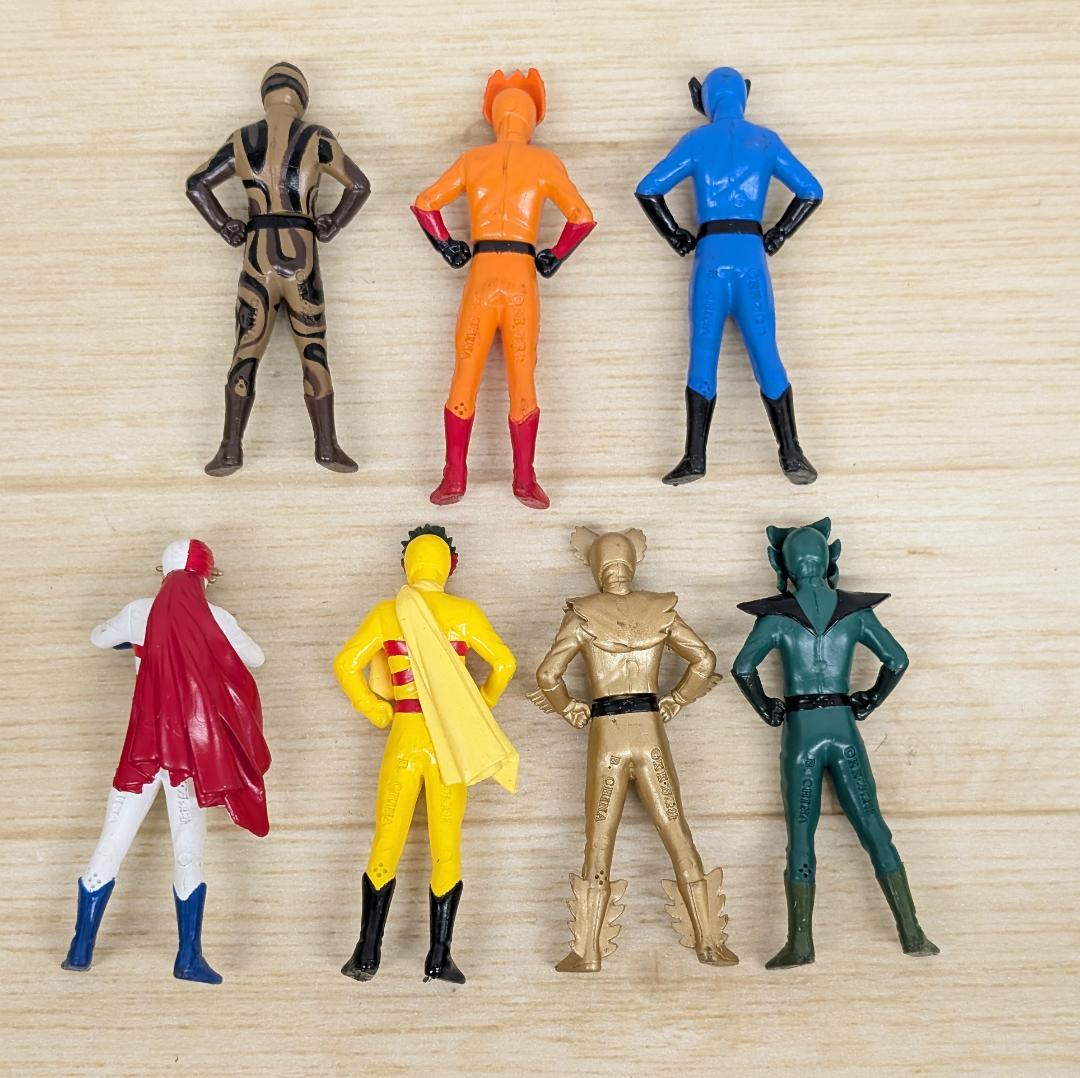 全7種セット HG レインボーマン コンプ レトロ レア 希少 ガシャポン