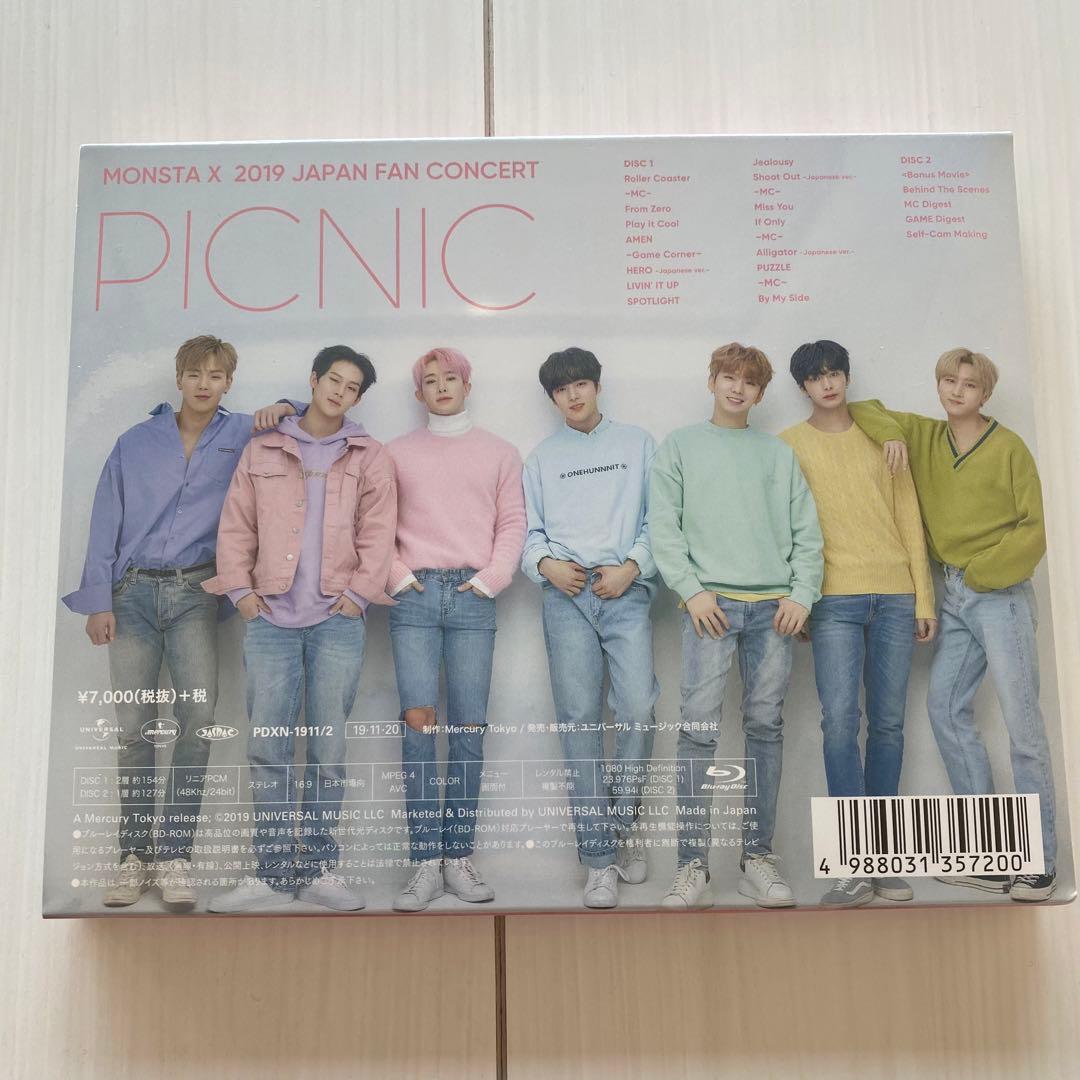 特典クリアファイル付き】MONSTA X PICNIC DVD モネク - メルカリ