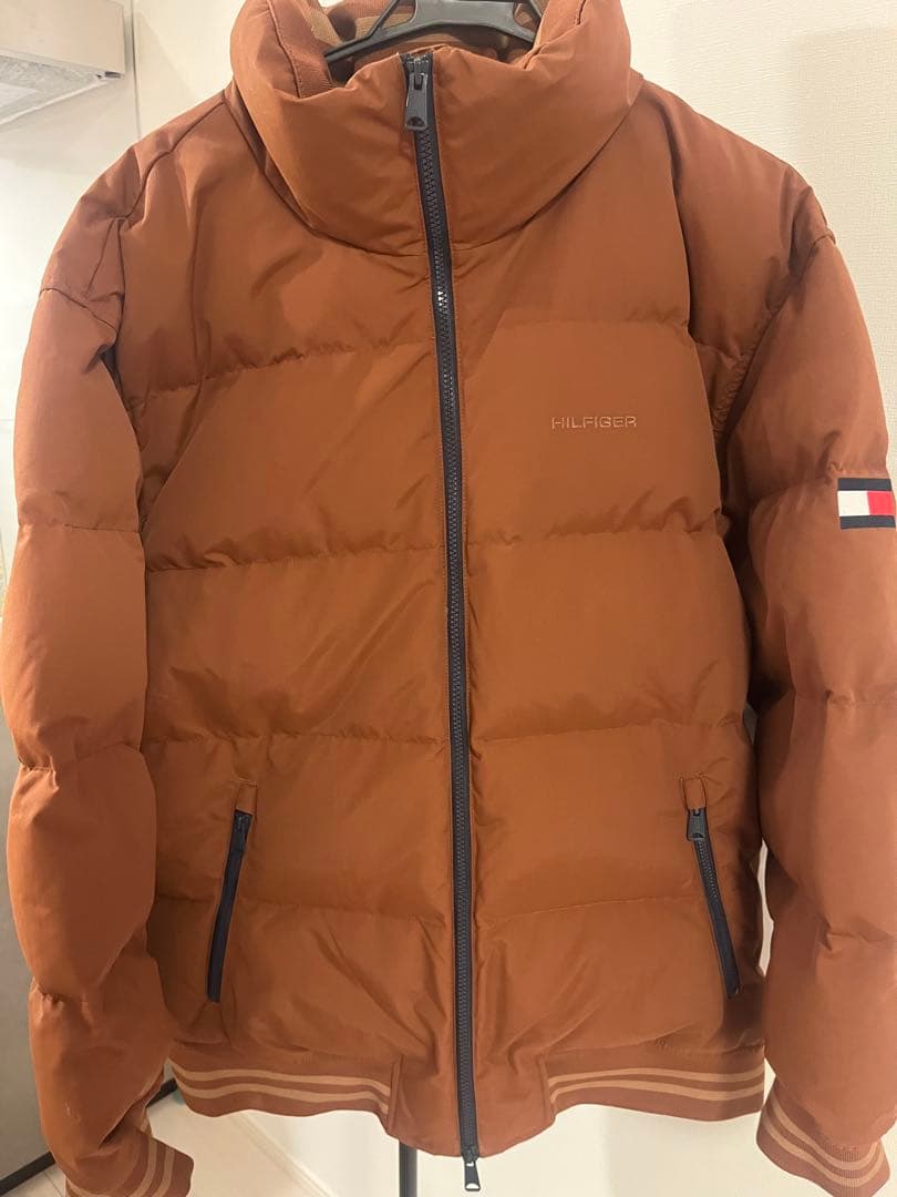 TOMMY HILFIGER アウター XXLサイズ78J4151 ブラウン - メルカリ