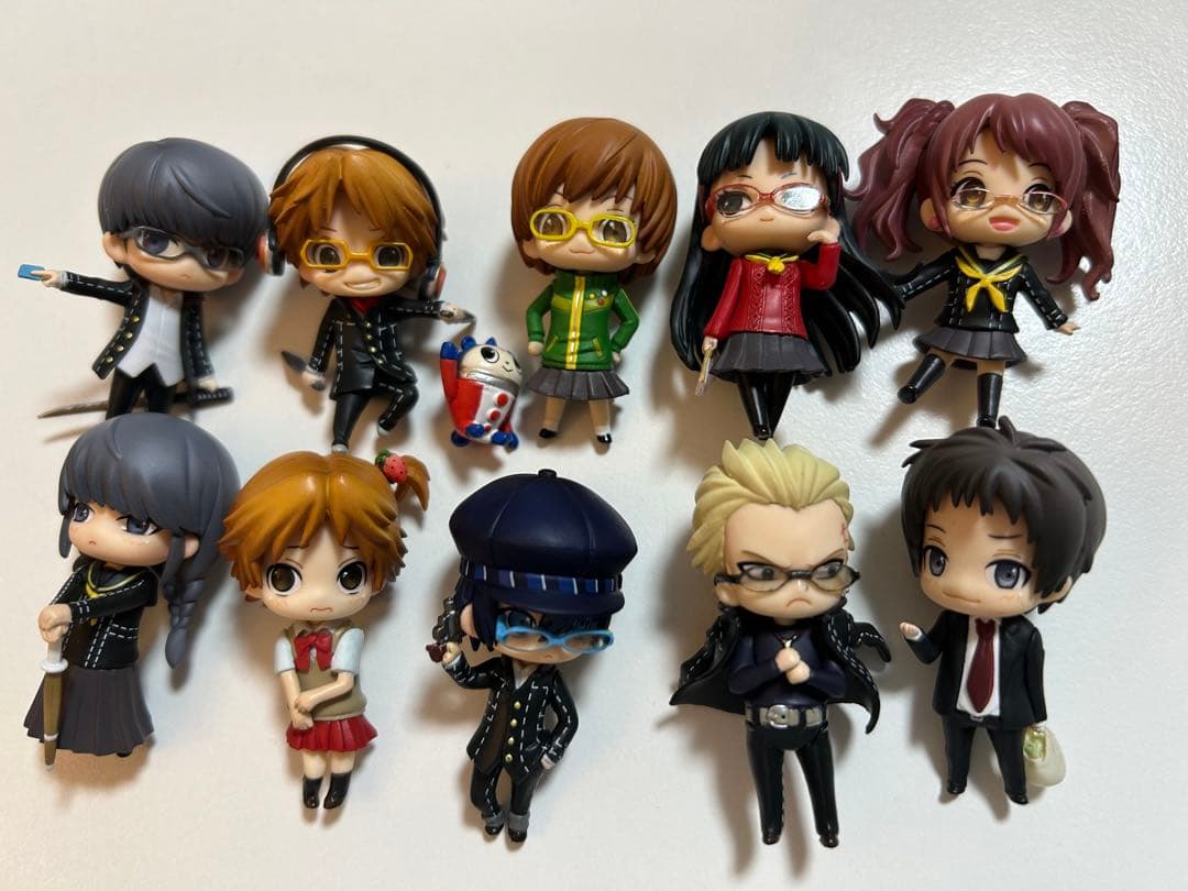 ペルソナ4 ワンコイングランデ 眼鏡BOX10体コンプ美品＋おまけ - メルカリ