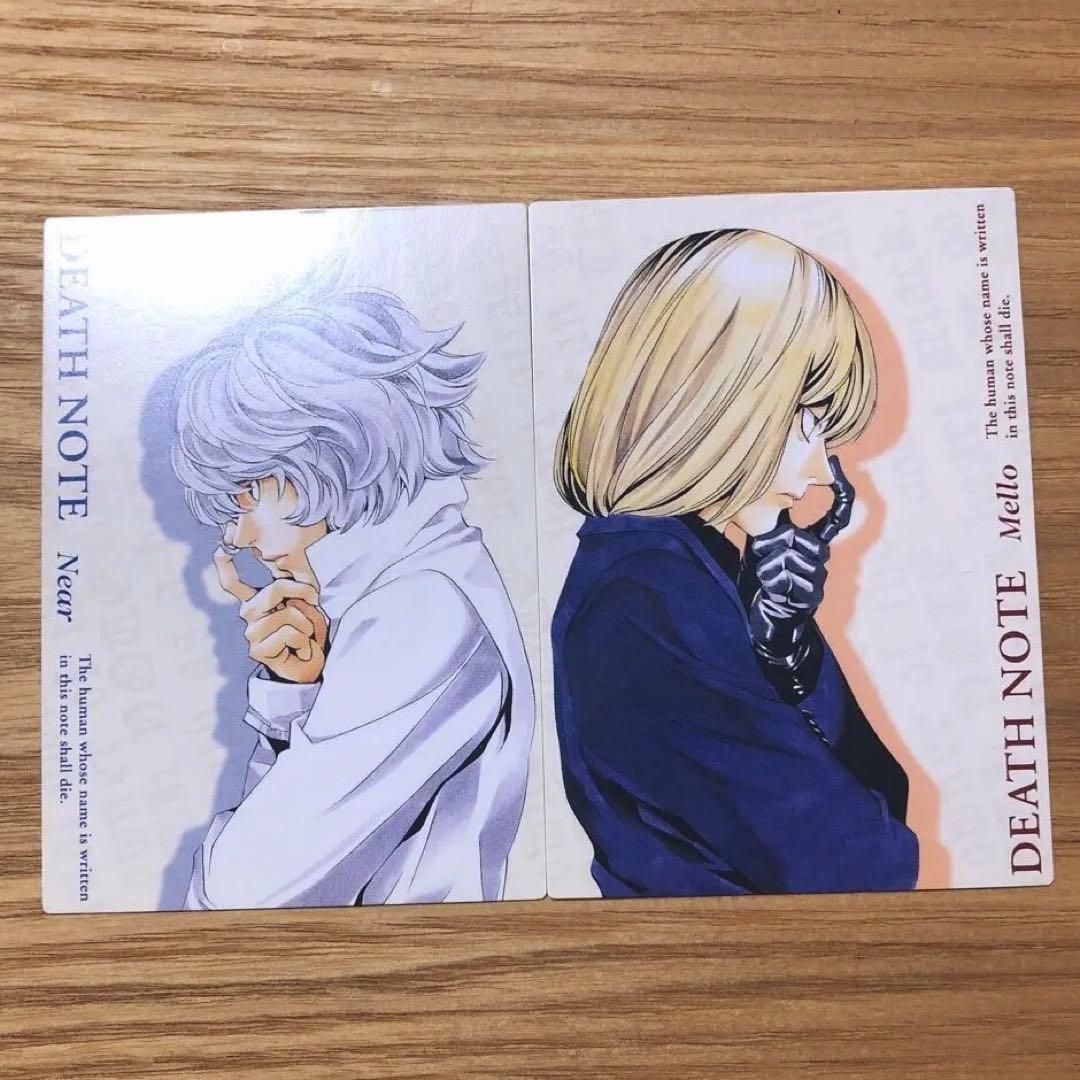 ☆デスノート☆KONAMI トレーディングカード ニア メロ ジャンプ